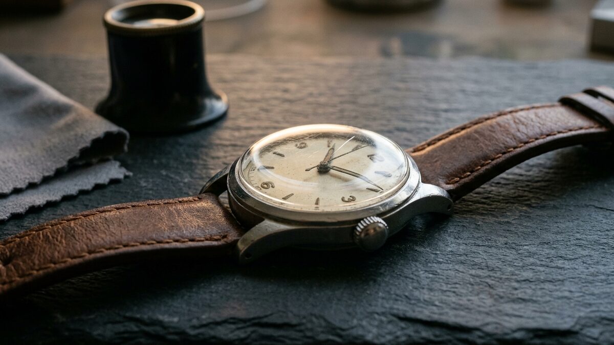 Reading the Crystal: Acrylic, Mineral and Sapphire on a Pre-Owned Watch